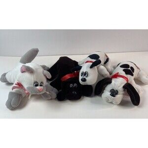 Vintage Tonka 1985 Pound Puppies Kitties Mini 8" Stuffed Dog Plush Toy Animals 4